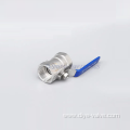 Stainless Steel 1PC Ball Valve 1000WOG